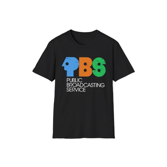 Vintage P.B.S T-Shirt - Retro Public Broadcasting Service Tee - 70s 80s Nostalgia Shirt for Classic TV Fans
