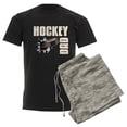 thumbnail image 6 of CafePress - Hockey Dad Men's Dark Pajamas - Men's Dark Loose Fit Cotton Pajama Set, 6 of 7
