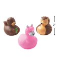 thumbnail image 4 of Cute Animals Rubber Duckies - Toys - 12 Pieces, 4 of 4