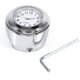 thumbnail image 1 of Reloj de manillar de motocicleta universal a prueba de agua Reloj de manillar de motocicleta blanco digital Reloj para la mayoría de las motocicletas con soporte de manillar de 7/8 "-1", 1 of 4