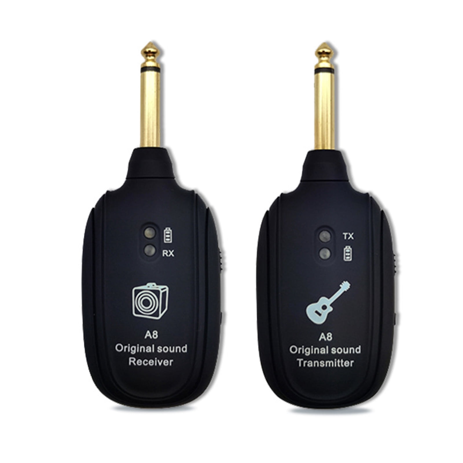 USB A8 Guitar Wireless System Transmitter Receiver for Electric Guitar Bass Violin