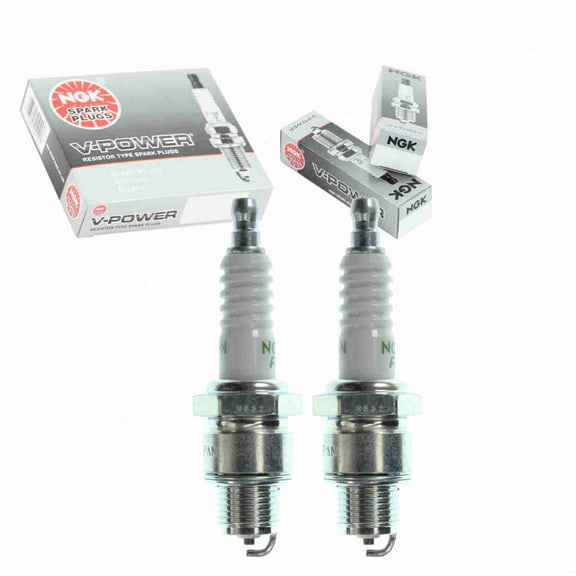 2 pc NGK 4495 V-Power Spark Plugs for 33-816837B 2 33-816837Q 4121 Ignition Wire Secondary