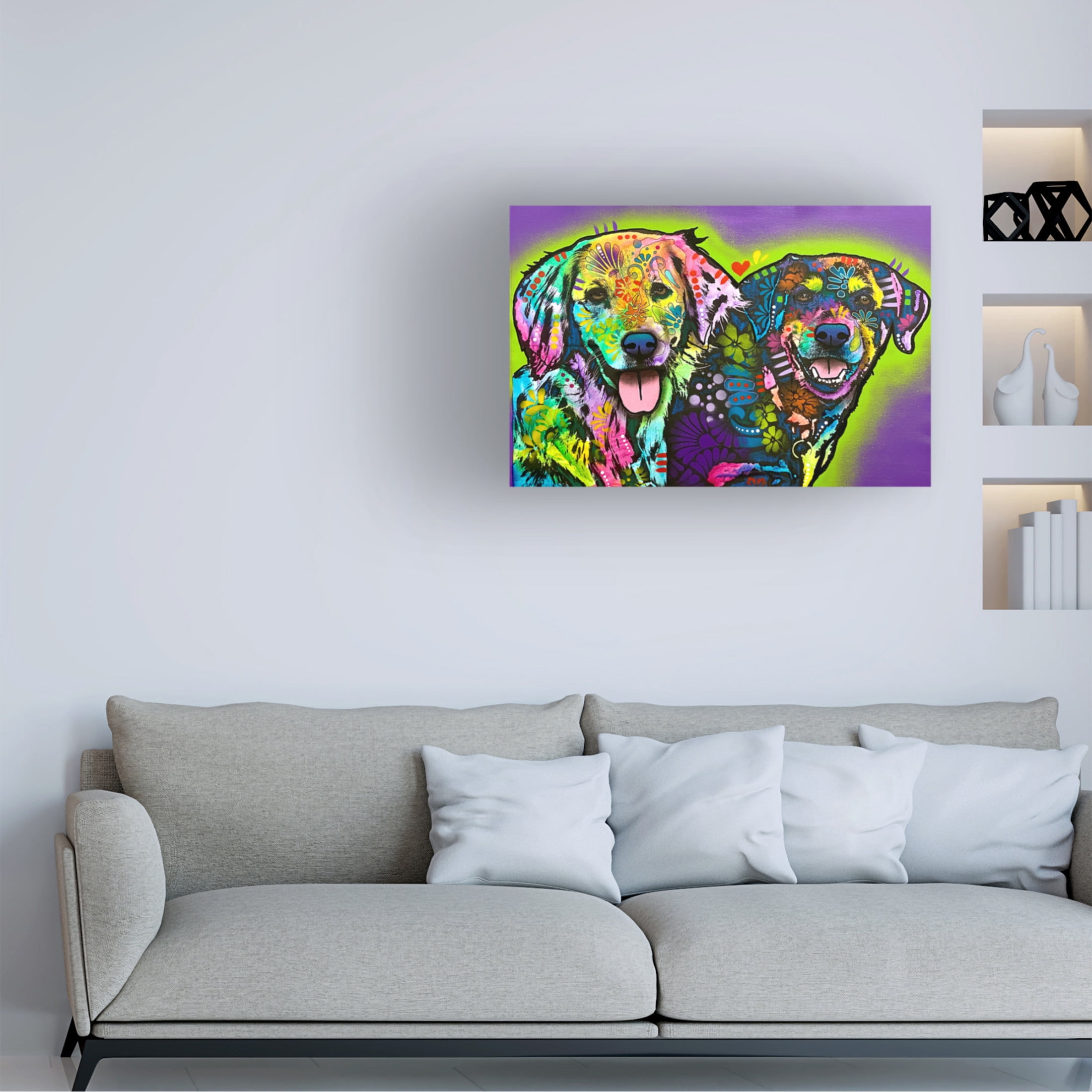 Canvas Wall Art - Dean Russo 'Ready For Round Two' Wall Art for Living Room, Bedroom, or Office Décor by Trademark Fine Art - 24 x 16 Inches