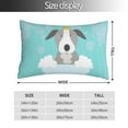 thumbnail image 2 of KLL Dog In Bathtub Pillow Covers Envelope Closure,Super Soft and Cozy Fuzzy Fleece Pillow Case Cover (No pillow core）, 2 of 5