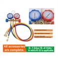 thumbnail image 2 of R134A Fluoride Table Snow Pressure Gauge AC Manifold Gauge Set R134A Fluoride Table Snow Pressure, 2 of 5