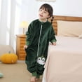 thumbnail image 2 of LRen Autumn And Winter Flannel Sleeping Bag Medium Children's Pajamas Children's Sleeping Bag (1Y 6Y),130, 2 of 4