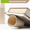 thumbnail image 2 of Paper Cups 12 OZ Coffe Cups-Paper Cups for Hot Beverages-Disposable Coffee Paper Cups -Unbleached Hot Cups-Everyday Use Parties Commercial Settings 1000Pack, 2 of 6
