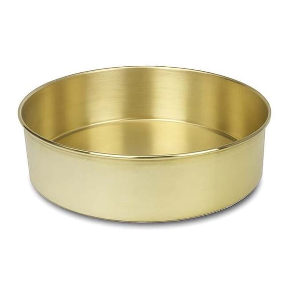 Advantech Manufacturing Pan,Brass,12 In Dia,3 1/2 In D PB12F