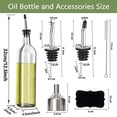 thumbnail image 7 of Olive Oil Dispenser Bottle, 2 Pcs Glass Olive Oil Dispenser And Vinegar Set With, 7 of 7
