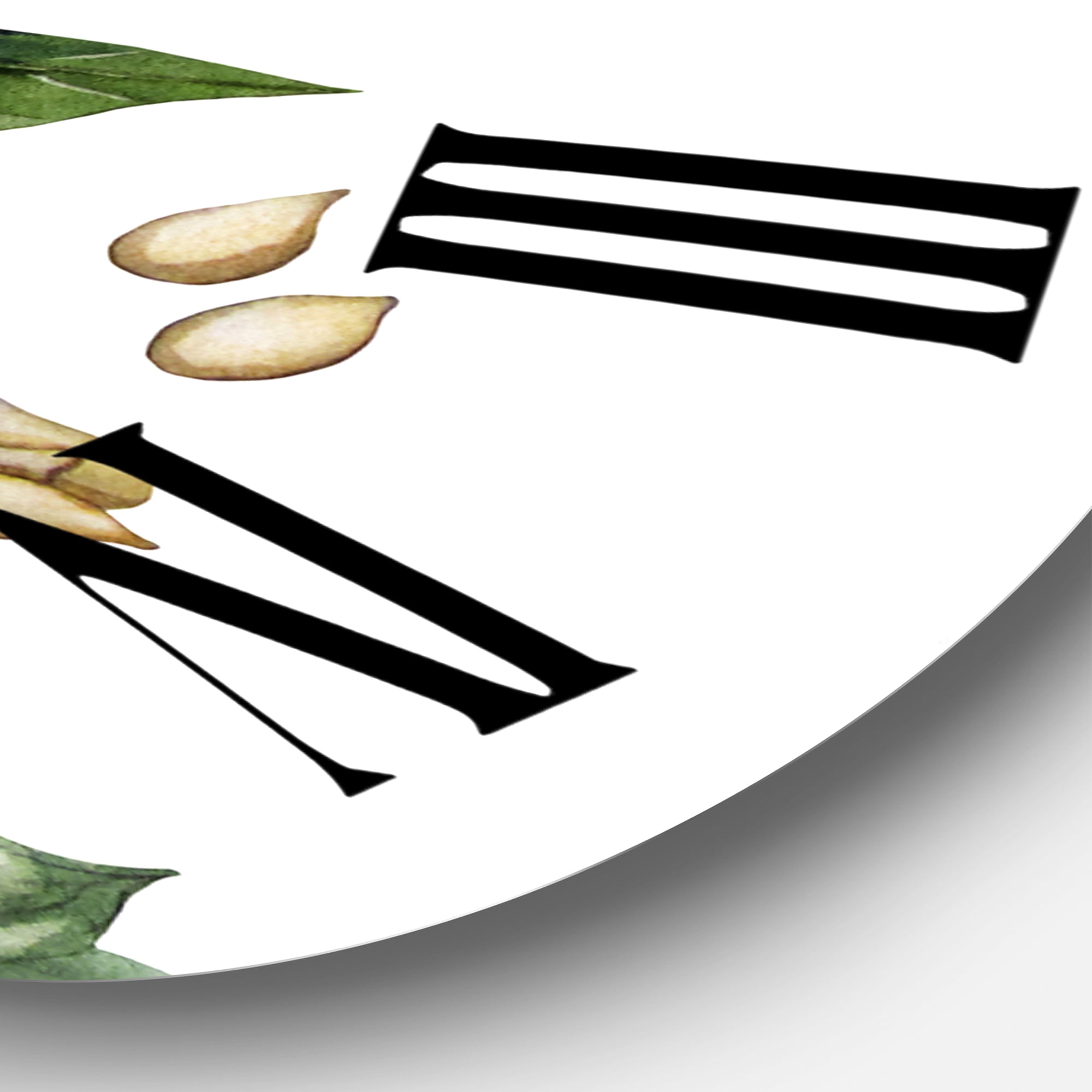 Designart 1 in Quartz Traditional Wall Clock