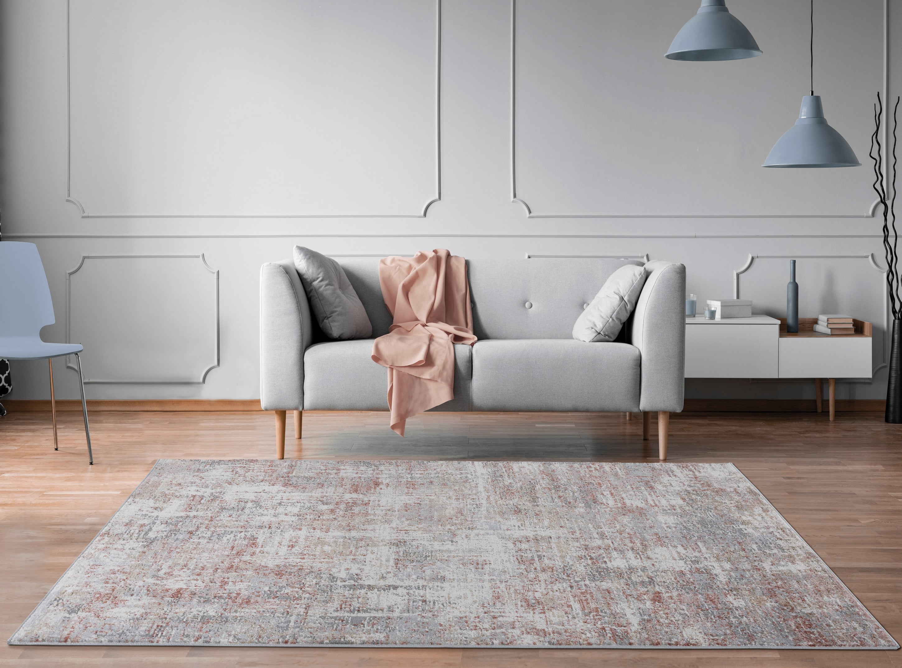 United Weavers of America Modern, Transitional Abstract Area Rug, 9.83' x 13.17'