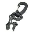 thumbnail image 3 of Almencla Diving Clip Hook for Adults Multipurpose Quick Release Snorkel Double BCD Black, 3 of 8
