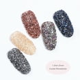 thumbnail image 4 of Nail jewelry colored diamonds, 4 of 5