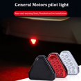 thumbnail image 2 of Luz de freno trasera deportiva tipo triángulo Flash F1, luz de freno de seguridad para piloto de coche, luz de advertencia de freno trasero automático, 12 V, 2 of 4