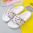 thumbnail image 4 of Zapatillas con estampado de Hello Kitty para mujer, sandalias de playa ligeras informales antideslizantes para exteriores, Zapatillas de casa para estudiantes, Verano, 4 of 5