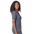 thumbnail image 3 of Urbane Women's Ultimate Modern Tailored Fit Breathable Fade Resistant 4 Pockets Pull Over Tunic Scrub, Style 9550, 3 of 9