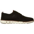 thumbnail image 6 of Cole Haan Zerogrand Stitchlite Oxfords Black/Ivory Lace Up Knit Sneakers (Black/Ivory, 11), 6 of 6