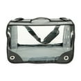 thumbnail image 1 of Small Pet Carrier for Small Dogs and Cats - Waterproof Soft Pet Travel Bag with Meshed Window - TSA Approved Pet Carrier for Cat Travel Bag - 7.9 x 13.8 x 7.9 Inch - Gray, 1 of 8