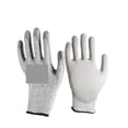 thumbnail image 2 of Cut Resistant HPPE Fibre Level 5 Protective Gloves with PU Safety Work Glove, 2 of 5