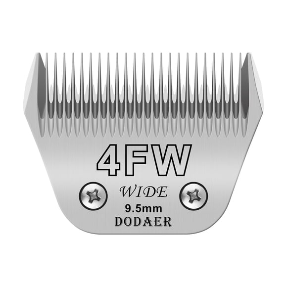 Cuchilla ancha para aseo de mascotas, tamaño 4FW, para Andis, Oster, Wahl