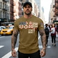 thumbnail image 5 of Mens 250 Anniversary USA Shirt Crew Neck Tops American Flag Tshirt Short Sleeve Tee Patriotic 1776-2026 Shirts 250th Anniversary Shirt Mens Tops Coffee XXXXXL, 5 of 5