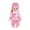 Pink, variant on YIMWNYI Soft Doll with Removable Arms and Legs, 13 Inch Cuddly Reborn Doll, Washable Interactive Toy for Nurturing Play, Perfect Gift for Christmas and Birthdays