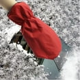 thumbnail image 2 of HOARBOEG Gant Imperméable Chaud et Grattoir à Glace (Clearance, Rouge), 2 of 6