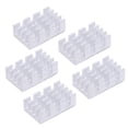 thumbnail image 2 of Módulo de disipadores de calor de aluminio, placa de radiador de refrigeración para enrutadores de componentes electrónicos, 60 uds., 2 of 9