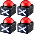 thumbnail image 1 of 4pcs Game Buzzer,game Buzzer Alarm Sound Play Button With Light Trivia Quiz Got Talent Buzzer Game, 1 of 5