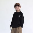 thumbnail image 4 of Godderr Toddler Baby Crewneck T-Shirt for Kids Boys T-Shirt Cartoon Long-Sleeved Autumn Winter Casual T-Shirt for 1-10Y, 4 of 5