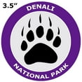 thumbnail image 2 of Denali National Park, Bearclaw Decorative Car Truck Decal Window Sticker Vinyl Die-Cut Wildlife Travel Adventure Vacation Tourist Souvenir, 2 of 2