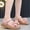 Pink, variant on Bow Sandals for Girls Dressy Summer Shoes Comfy Open Toe Princess Flats Toddler Beach Footwear for Kids Pink
