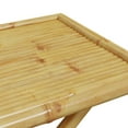 thumbnail image 6 of vidaXL Folding Patio Table 43.3"x21.7"x29.5" Bamboo, 6 of 7