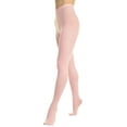 thumbnail image 2 of Angelina Girls Professional-Grade Footed Ballet Tights (1-6 Pack), 2 of 4