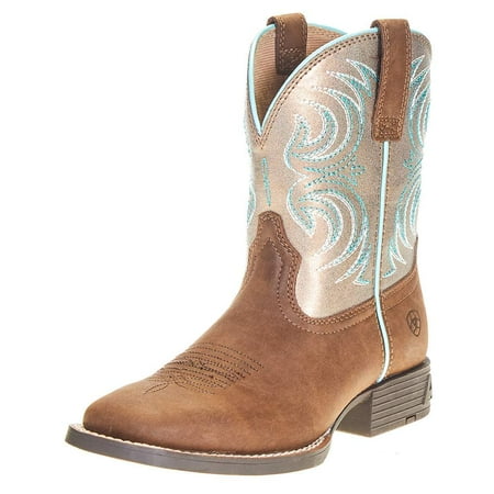 

Ariat Boys 10038443 Metallic Bronze Cowboy Boot 6 Rich Clay