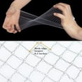 thumbnail image 3 of 100PCS Of Hairnets Invisible Elastic Edge Mesh 50cm Hair Nets for Women Hair Bun Making Sleeping Ballet Dancer Kitchen Food Service 20 Inches White (Bulk Pack 100pcs), 3 of 5