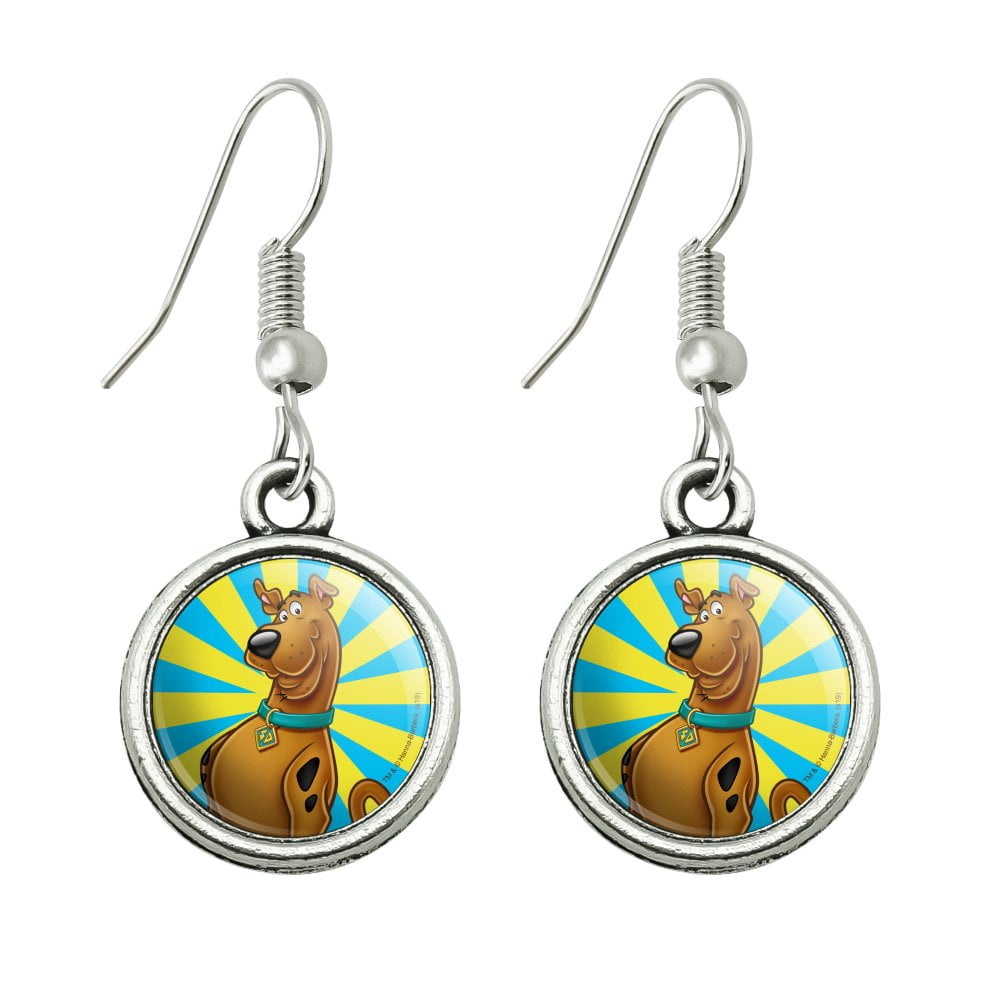 ScoobyDoo Character Novelty Dangling Drop Charm Earrings