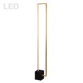 thumbnail image 1 of Lampadaire Dainolite FLN-LEDF55-AGB-MB Laiton Vieilli, 1 of 1