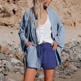 thumbnail image 7 of Women's Pants Fashion Shorts For Women Casual High Waist Straight Leg Sports Casual Loose Shorts, 7 of 7