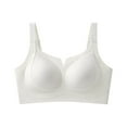 thumbnail image 2 of Ailaofu Wireless Bras for Women Deep V Neck No Underwire Push Up Bra Smoothing Full Coverage High Supports Bralette for Everyday, 2 of 4