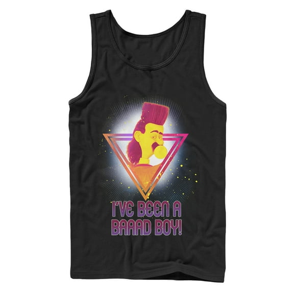 Men's Despicable Me 3 Balthazar Bad Boy  Tank Top Black 2X Large