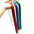 thumbnail image 5 of U8MO 30cm Tassel Trim Craft DIY Curtain Tassels Pendant 23 color optional-8cm black 1pc, 5 of 9