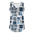 thumbnail image 6 of LiMoi Womens Sleeveless Tops Casual T Shirts for Women Trendy Fitted Printed T Shirts for Women Pack Plus Size Blouses for Women Dressy, 6 of 6