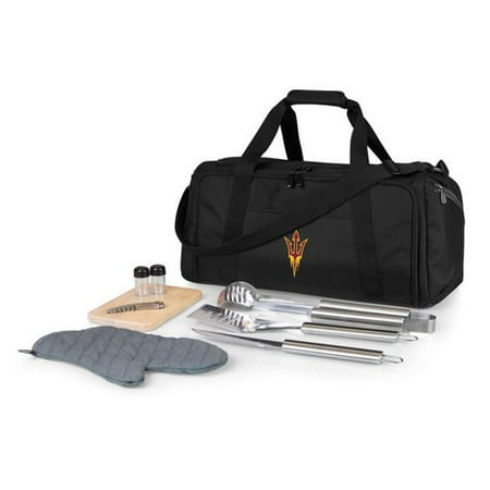 Arizona State Sun Devils Grilling - Black Arizona State Sun Devils BBQ Kit Cooler