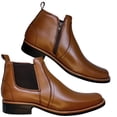 thumbnail image 3 of Botines Hombre Casuales en Piel Vacuno Botas de Cierre Lateral y Punta Cuadrada MD10 Enco Footwear Enco Footwear mod.20 Botín Chelsea Bota Casual Piel Vacuno, 3 of 5
