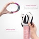thumbnail image 4 of OutdoorMaster OTG Gafas de esquí - Gafas de esquí/snowboard para hombres, mujeres y jóvenes - 100% protección UV (marco blanco + lente VLT 13,5% rosa con REVO completo rosa), 4 of 7