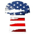 thumbnail image 6 of UVEASISHA 4th of July T Shirt for Men Big and Tall American Flag Graphic Tees Memorial Day Novelty Print Patriotic T-Shirts Holiday Casual Short Sleeve Crewneck Pullovers Multicolor XL, 6 of 6