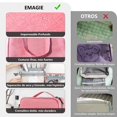 thumbnail image 4 of Cosmetiquera para Maquillaje - Neceser de Viaje con Gancho Bolsa de Aseo Impermeable Bolso Organizador para Articulos de Viaje Accesorios para Mujeres y Hombres (ROSA), 4 of 7
