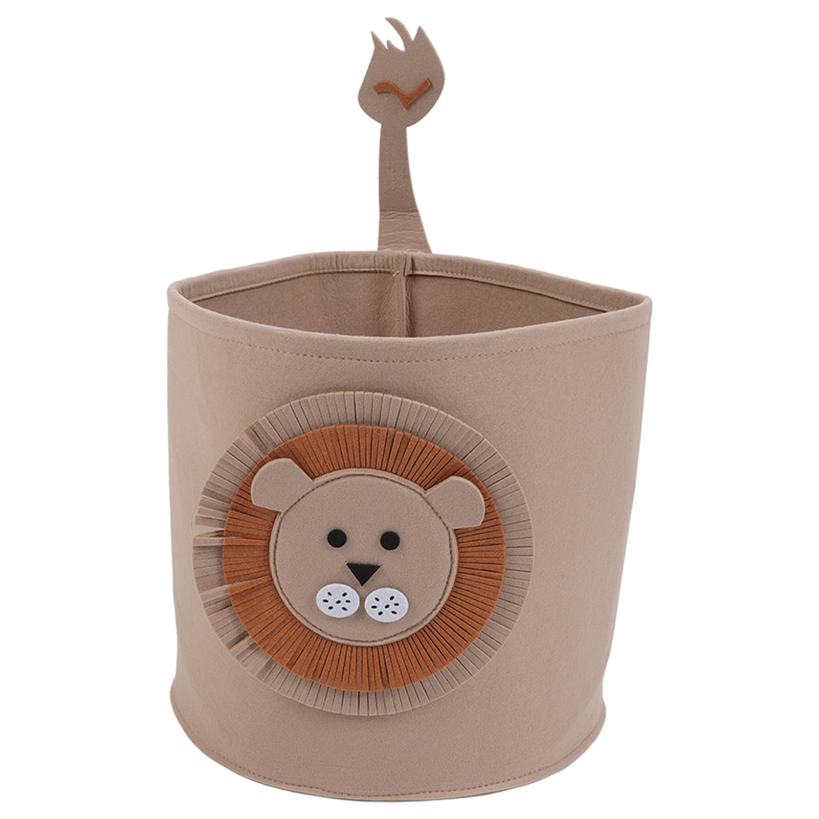 Round Hamper, Organic Cotton Space Saving Thickened Laundry Basket For