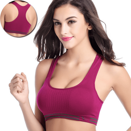 

Xerarch Women Swimming Push-up Thicken Bra Bandage Bikini Swimwear Swimsuit Large Rimless Sports Bra